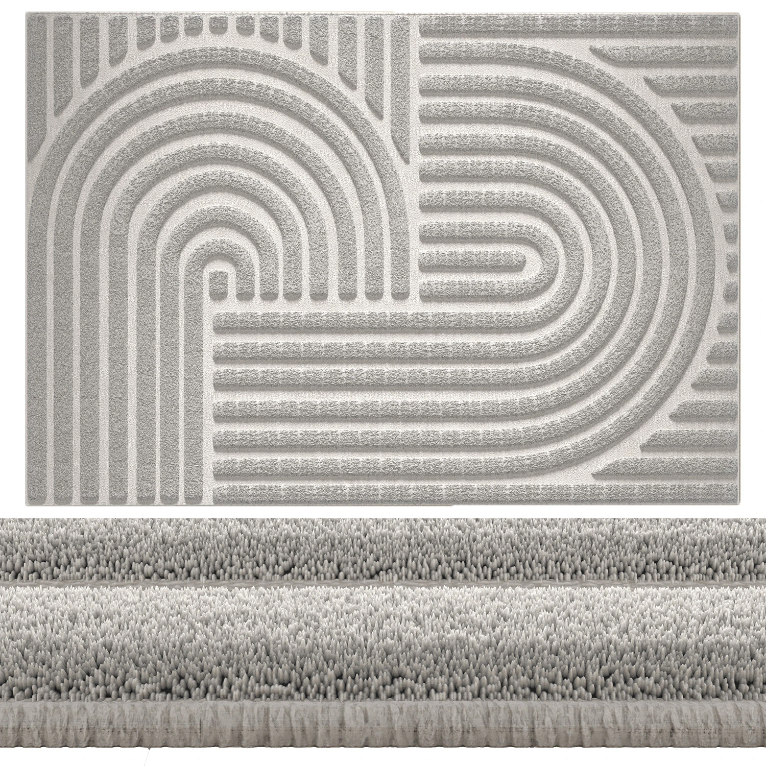 Rug Eve by Benuta 3D Model .c4d .max .obj .3ds .fbx .stl .blend 