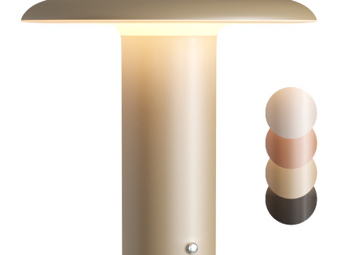 Takku Built-in Battery Table Lamp 3D-Modell