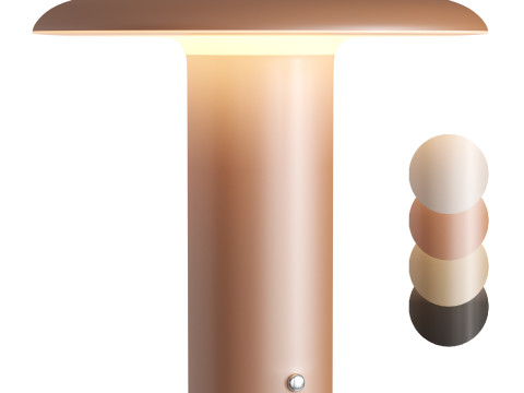 Takku Built-in Battery Table Lamp 3D Модель