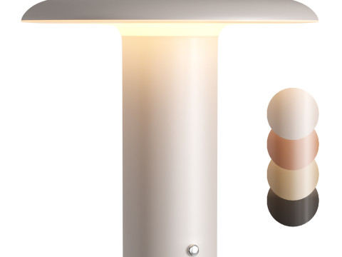 Takku Built-in Battery Table Lamp 3D Модель