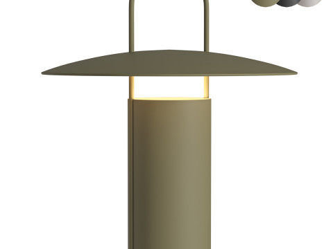 RAY TABLE LAMP by PORTABLE 3D Model