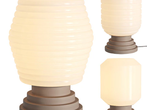 LAYERS Lampada da tavolo moderna Lampada da accento moderno Modello 3D