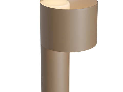 Tangent steel tubes table lamp by Frederick 3D 模型