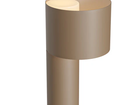 Tangent steel tubes table lamp by Frederick 3D Model