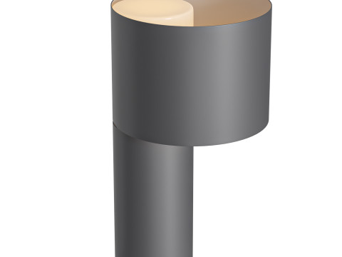 Tangent steel tubes table lamp by Frederick 3D 模型
