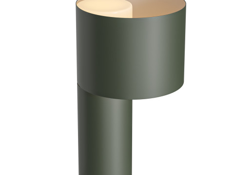 Tangent steel tubes table lamp by Frederick 3D 模型