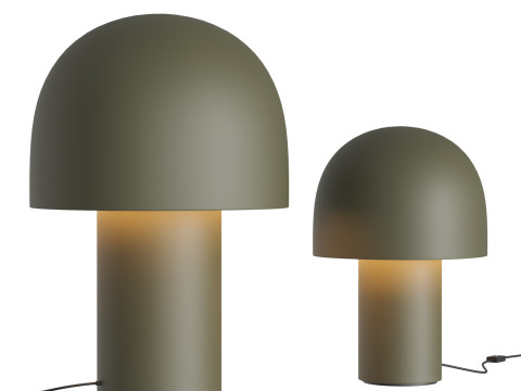 STONE Mushroom Table Lamp by SIMIG Light 3D Model
