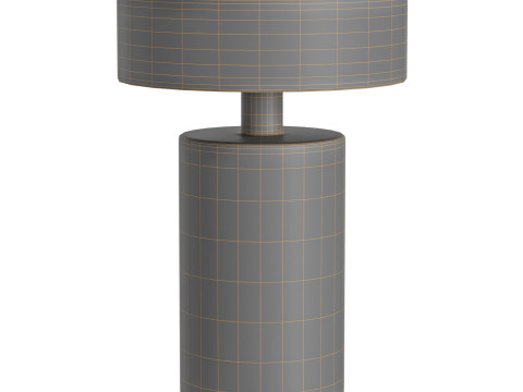 COLUMN TABLE LAMP PORTABLE 3D Model