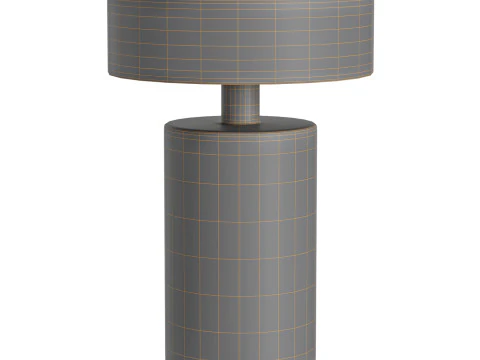 COLUMN TABLE LAMP PORTABLE 3D Model