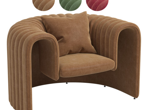REMNANT Armchair By Sancal 3D Model