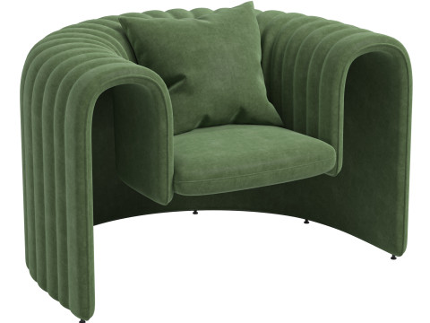 REMNANT Armchair By Sancal 3D Model