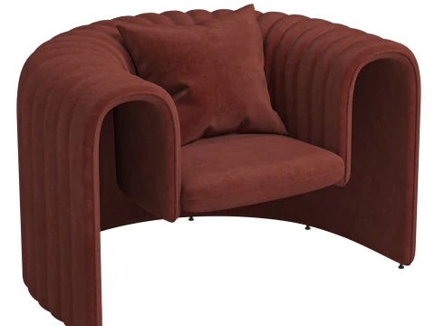 REMNANT Armchair By Sancal 3D Model