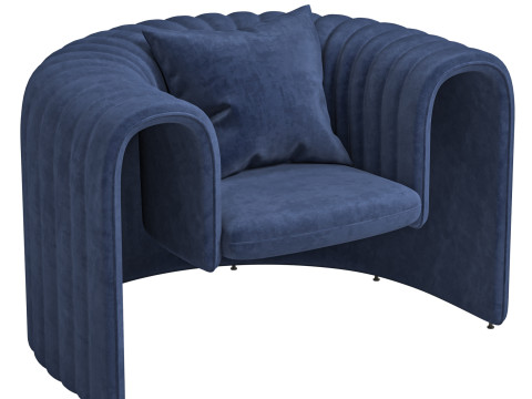 REMNANT Armchair By Sancal 3D 모델
