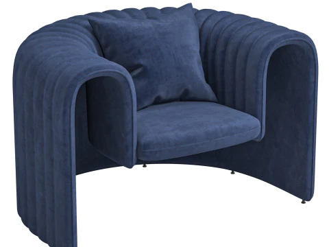 REMNANT Armchair By Sancal 3D Model