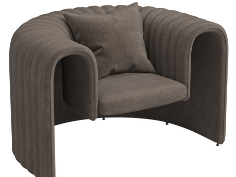 REMNANT Armchair By Sancal 3D 모델