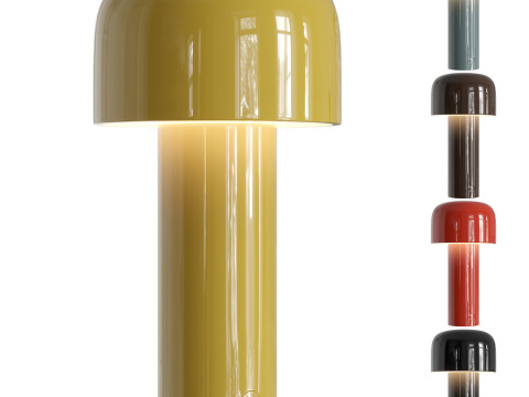 Bellhop Rechargeable Table Lamp 3D मॉडल