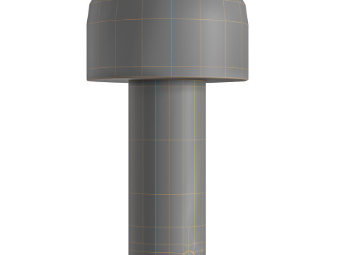Bellhop Rechargeable Table Lamp Modello 3D