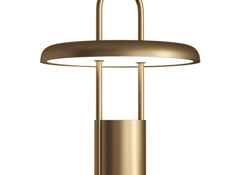 Leuchte Pier LED portable sand von Stelton table lamp Modelo 3D