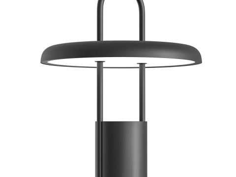 Leuchte Pier LED portable sand von Stelton table lamp Modelo 3D
