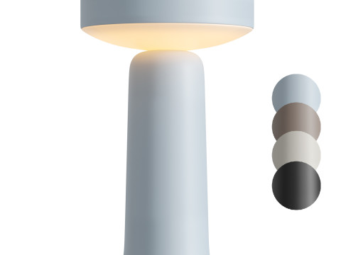 Ease Portable Lamp by Muuto 3D मॉडल