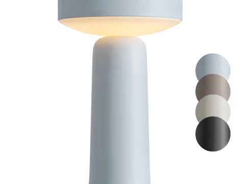 Портативная лампа Ease от Muuto 3D Модель