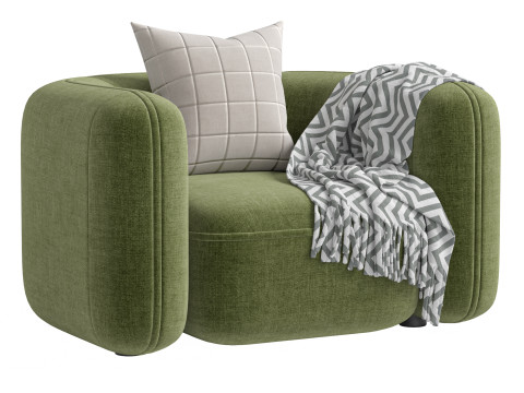Armchair ROYALTY 20 by Luzaro Modelo 3D