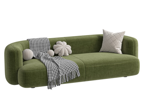 Sofa ROYALTY 20 by Luzaro Configuration 2 3D Model