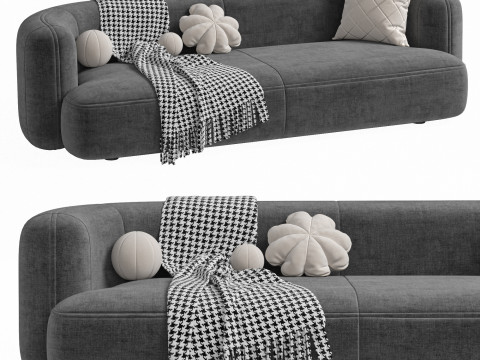 Sofa ROYALTY 20 by Luzaro Configuration 2 3D Model