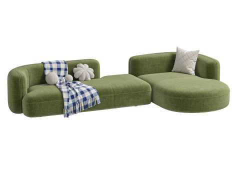 Sof&aacute; ROYALTY 20 by Luzaro Configura&ccedil;&atilde;o 4 Modelo 3D