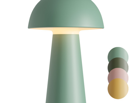 Nielsen Light LED TABLE LAMP 3D मॉडल