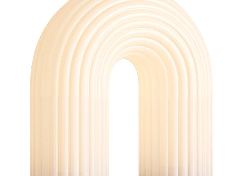 Tischleuchte Vuelta von ferm LIVING Lampada da tavolo Modello 3D