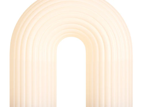 Tischleuchte Vuelta von ferm LIVING Table lamp 3D Model