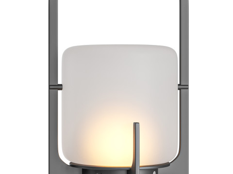Black Twilight Lantern Table Lamp Model 3D
