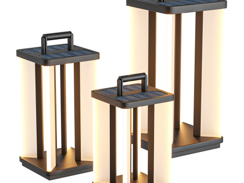 Metroluxe Outdoor Light 3D मॉडल