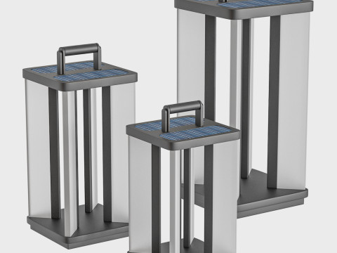 Metroluxe Outdoor Light 3D Model