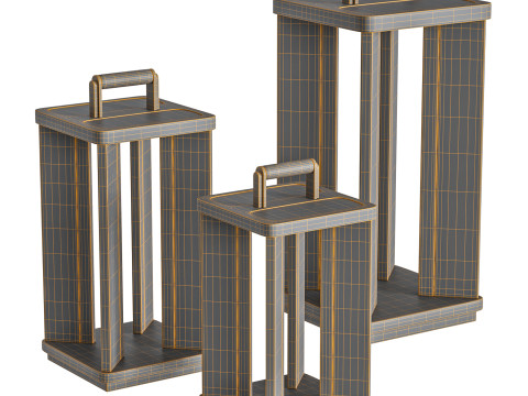 Metroluxe Outdoor Light 3D Model