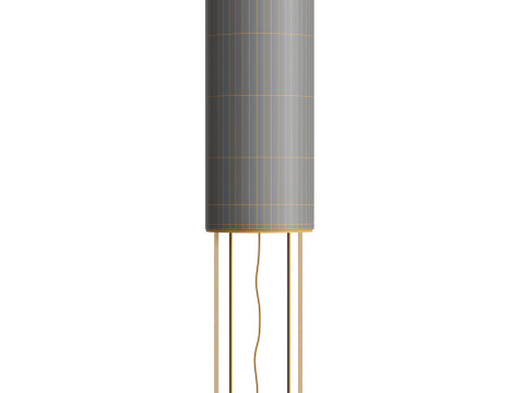 HASHIRA HIGH FLOOR LAMP RAW 3D Model