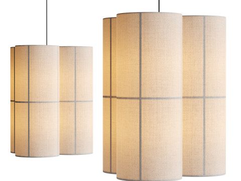 HASHIRA PENDANT LAMP CLUSTER 3D-Modell