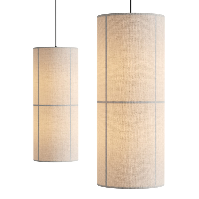 HASHIRA PENDANT LAMP 3D Model .c4d .max .obj .3ds .fbx .stl .blend 