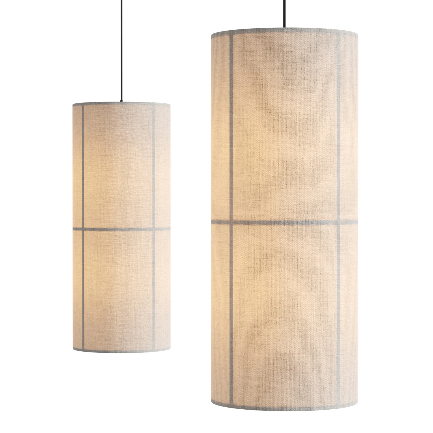 HASHIRA PENDANT LAMP 3D Model .c4d .max .obj .3ds .fbx .stl .blend 