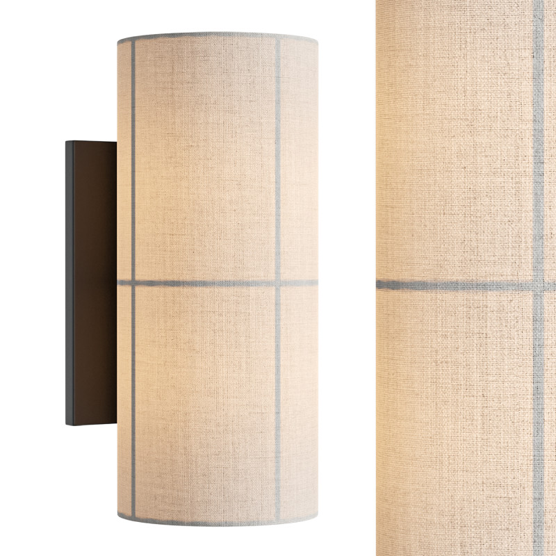 HASHIRA WALL LAMP 3D Модель .c4d .max .obj .3ds .fbx .stl .blend 