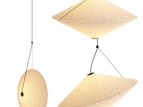 Candeeiro suspenso Miniforms RIFICOLONA Modelo 3D