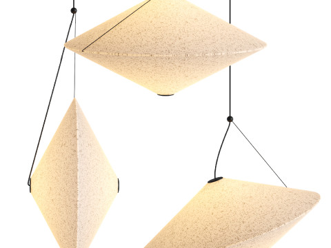 Miniforms RIFICOLONA Pendant Lamp Model 3D