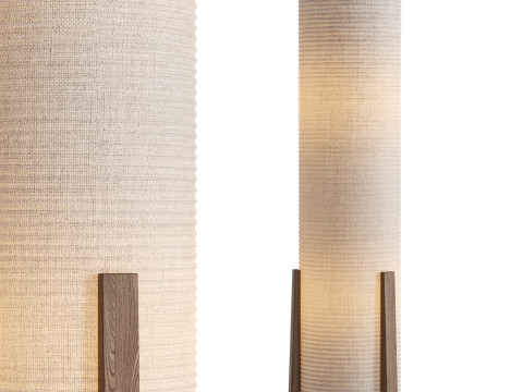 Nordic Japanese Floor Lamp by AFRALIA 3D 模型