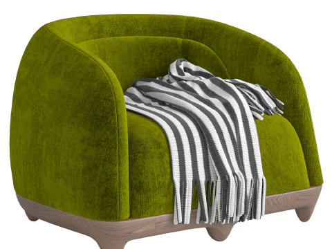Poltrona FRANCK GENSER Modelo 3D