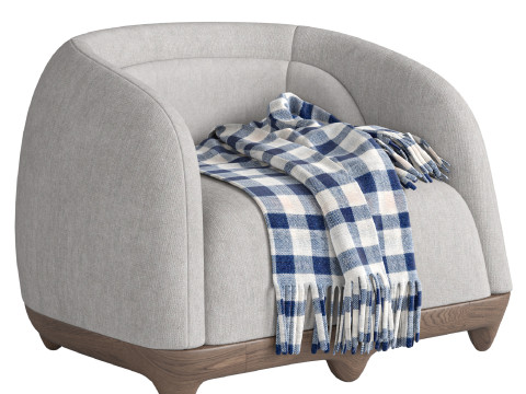 FRANCK GENSER Armchair Modelo 3D