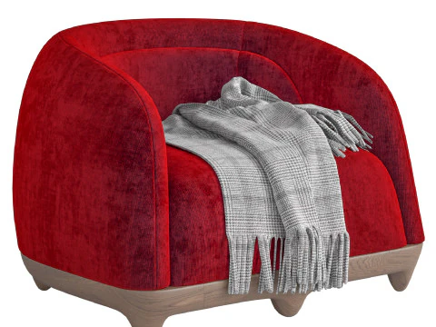 Poltrona FRANCK GENSER Modelo 3D