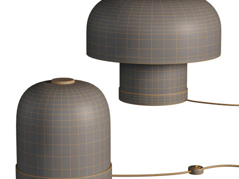 रोलो टेबल लैंप 3D मॉडल