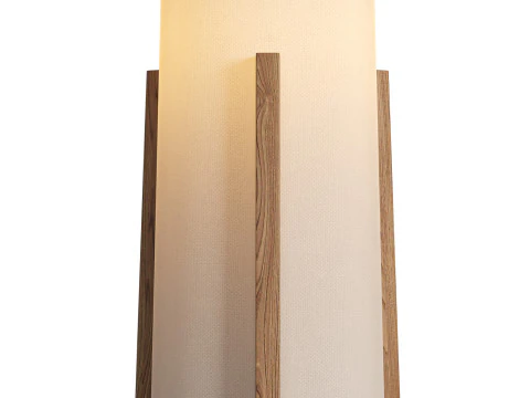 Brass Archer Floor Lamp 3D Model