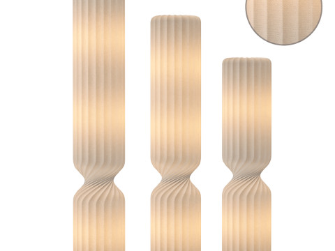 Twist Floor Lamp by Vakkerlight Model 3D